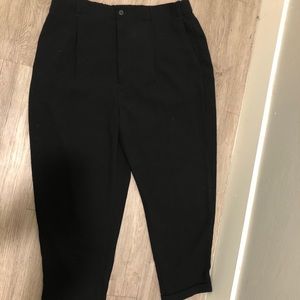 ZARA women work dress Capri pants